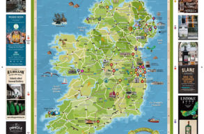 Distilleries and Breweries of Ireland Map Guide