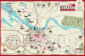 Belfast Map Poster